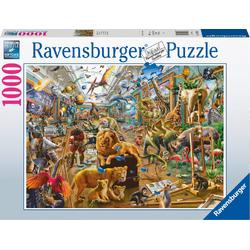 Ravensburger puzzel Chaos in de Galerie - Legpuzzel - 1000 stukjes
