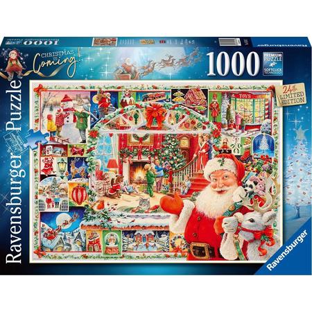 Ravensburger puzzel Christmas is coming - Legpuzzel - 1000 stukjes