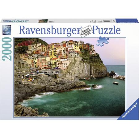 Ravensburger puzzel Cinque Terre - Legpuzzel - 2000 stukjes