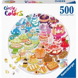   puzzel Circle of Colors Desserts Pastries - Legpuzzel - 500 stukjes
