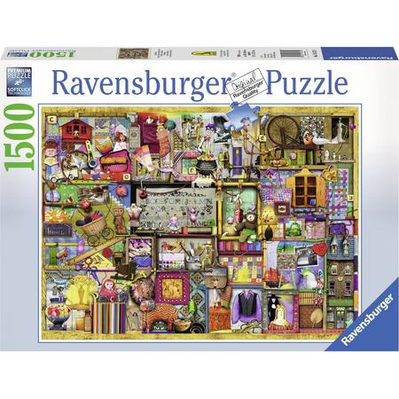 Ravensburger puzzel Colin Thompson-Hobbykast - Legpuzzel - 1500 stukjes