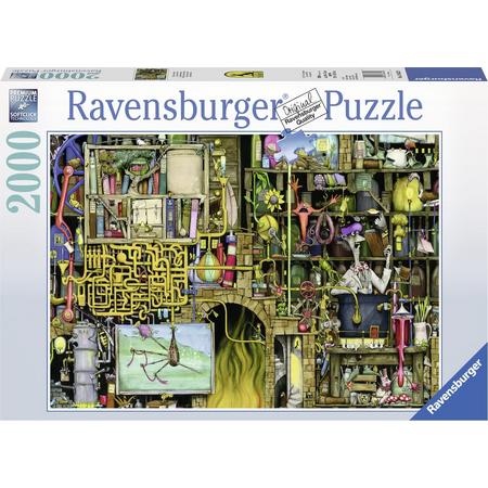 Ravensburger puzzel Colin Thompson The Loopy Labaratory - legpuzzel - 2000 stukjes