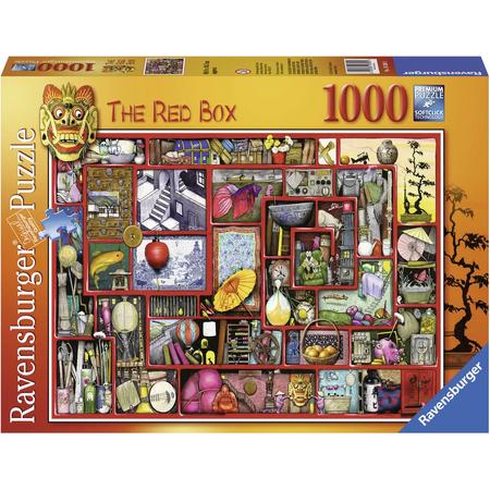 Ravensburger puzzel Colin Thompson The red box - Legpuzzel - 1000 stukjes