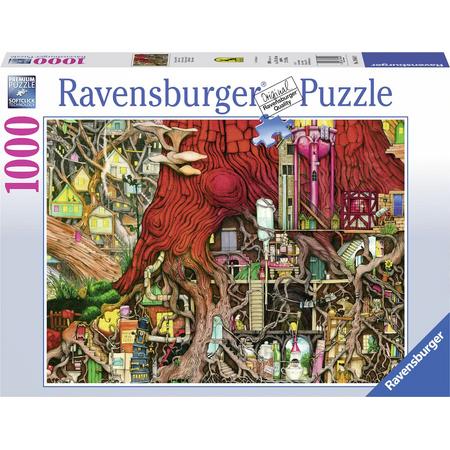 Ravensburger puzzel Colin Thompson Verborgen wereld - Legpuzzel - 1000 stukjes