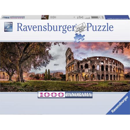 Ravensburger puzzel Coloseum bij zonsopgang - panorama - Legpuzzel - 1000 stukjes