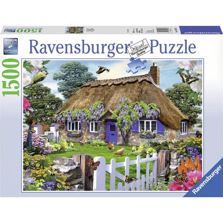 Ravensburger puzzel Cottage in Engeland - Legpuzzel - 1500 stukjes