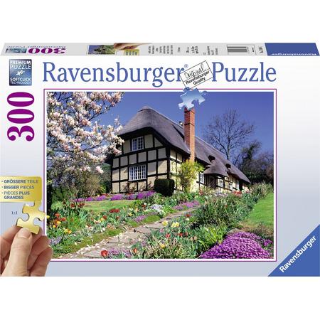 Ravensburger puzzel Cottage in de lente - Legpuzzel - 300 stukjes