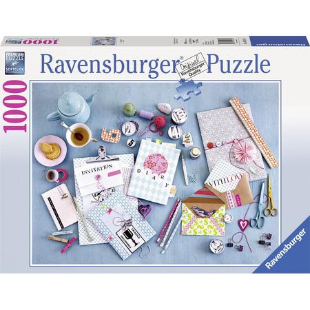 Ravensburger puzzel DIY Collage - Legpuzzel - 1000 stukjes