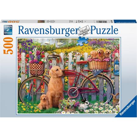 Ravensburger puzzel Dagje uit in de natuur - legpuzzel - 500 stukjes