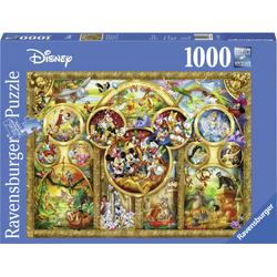   puzzel De mooiste Disney themas - Legpuzzel - 1000 stukjes