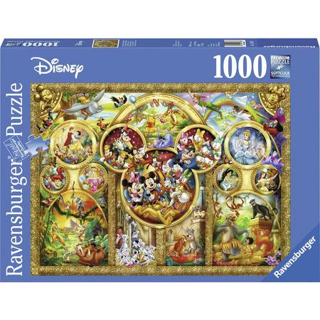 Ravensburger puzzel De mooiste Disney themas - Legpuzzel - 1000 stukjes