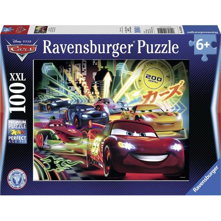 Ravensburger puzzel Disney Cars Neon - Legpuzzel - 100 stukjes