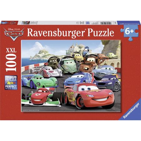 Ravensburger puzzel Disney Cars. Explosieve race - Legpuzzel - 100 stukjes