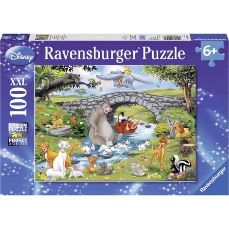 Ravensburger puzzel Disney Familie Animal Friends - Legpuzzel - 100 stukjes