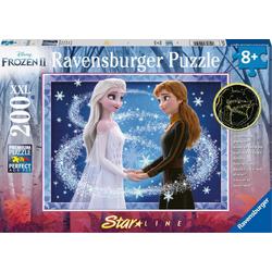   puzzel Disney Frozen Starline Zussen voor altijd - Legpuzzel - 200 stukjes