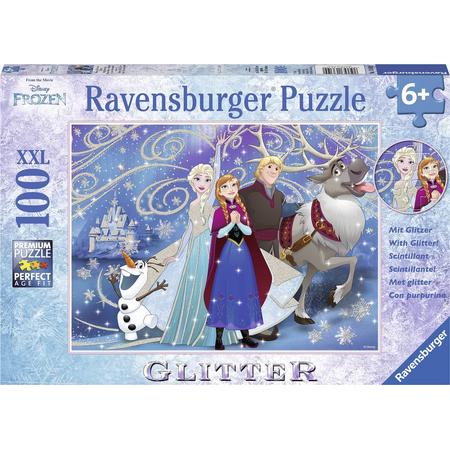Ravensburger puzzel Disney Frozen. Glinsterende sneeuw - Legpuzzel - 100 stukjes