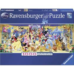   puzzel Disney groepsfoto - panorama - Legpuzzel - 1000 stukjes