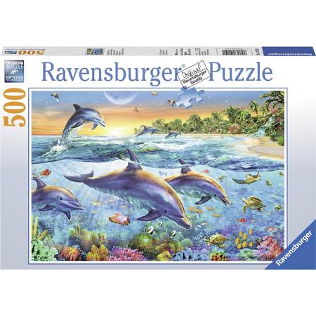Ravensburger puzzel Dolfijnenbaai - Legpuzzel - 500 stukjes