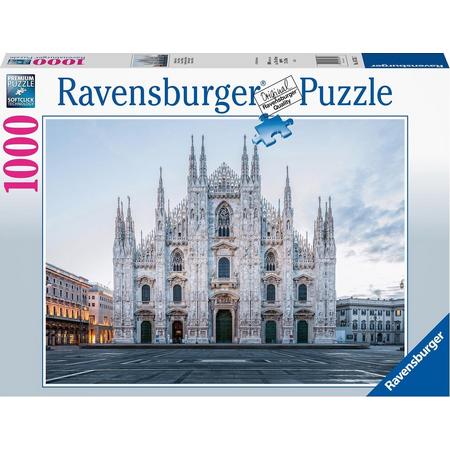 Ravensburger puzzel Dom van Milaan - Legpuzzel - 1000 stukjes