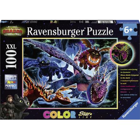 Ravensburger puzzel Dragons 3 Color Starline - Legpuzzel - 100 stukjes
