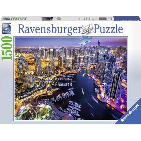 Ravensburger puzzel Dubai aan de Perzische Golf - legpuzzel - 1500 stukjes