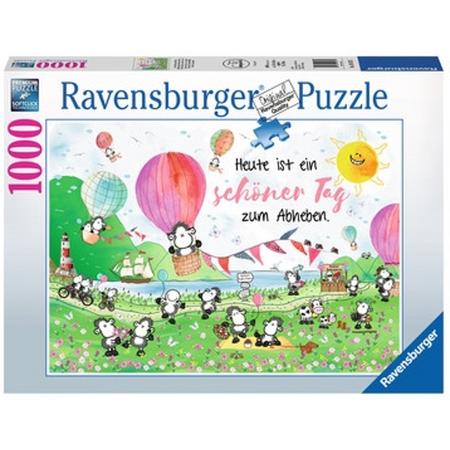 Ravensburger puzzel Een mooie dag om op te stijgen - Legpuzzel - 1000 stukjes