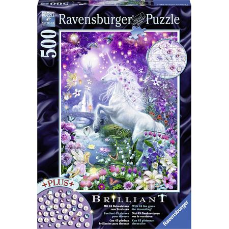 Ravensburger puzzel Eenhoorn in het schitterende bos - legpuzzel - 500 stukjes