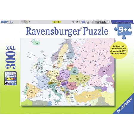Ravensburger puzzel Europa kaart CITO - Legpuzzel - 300 stukjes