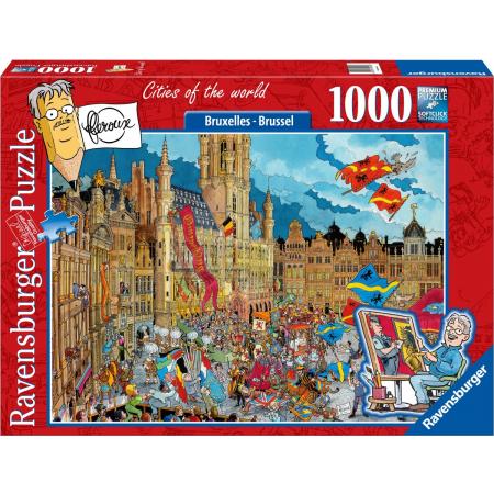 Ravensburger puzzel Fleroux´s Brussel - legpuzzel - 1000 stukjes