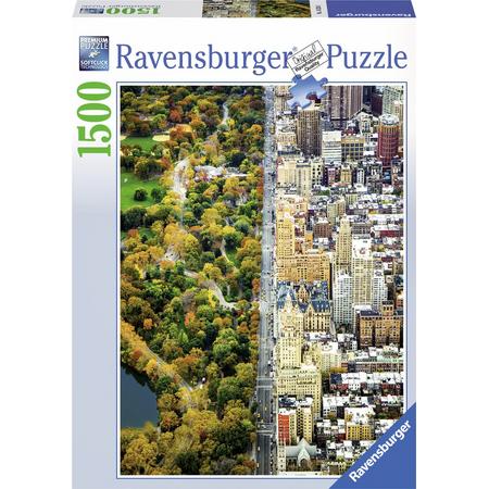 Ravensburger puzzel Gescheiden stad - Legpuzzel - 1500 stukjes