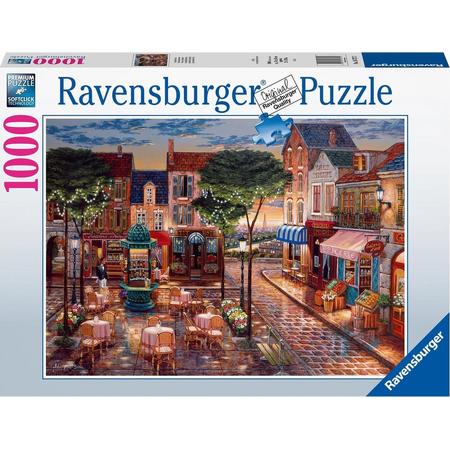 Ravensburger puzzel Geschilderd Parijs - Legpuzzel - 1000 stukjes
