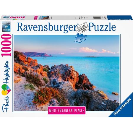 Ravensburger puzzel Griekenland - legpuzzel - 1000 stukjes