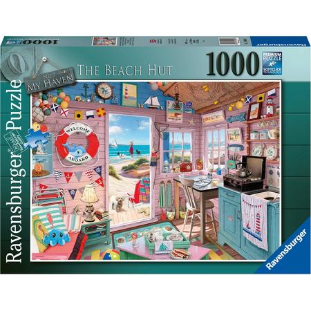 Ravensburger puzzel Het strandhuis - Legpuzzel - 1000 stukjes
