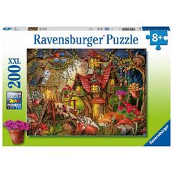 Ravensburger puzzel Huisje in het bos - Legpuzzel - 200 stukjes