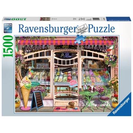 Ravensburger puzzel IJssalon - Legpuzzel - 1500 stukjes