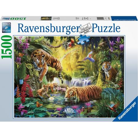 Ravensburger puzzel Idylle bij de waterplaats - Legpuzzel - 150 stukjes