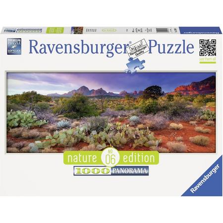 Ravensburger puzzel Idyllische vlakte - panorama - Legpuzzel - 1000 stukjes