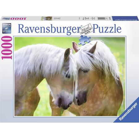 Ravensburger puzzel Innig moment - Legpuzzel - 1000 stukjes