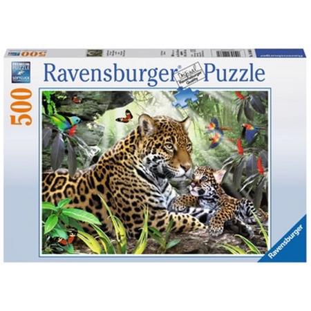Ravensburger puzzel Jaguar - Legpuzzel - 500 stukjes