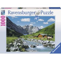   puzzel Karwendelgebergte, Oostenrijk - Legpuzzel - 1000 stukjes