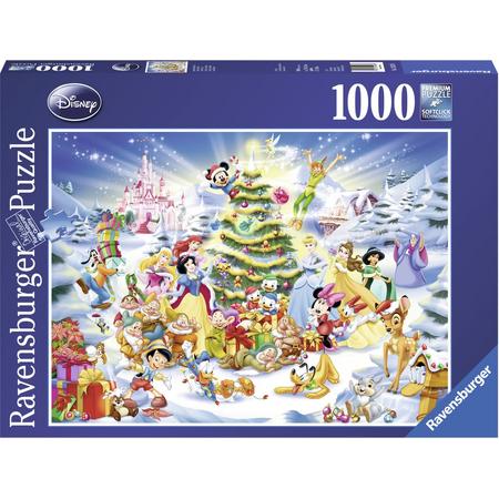 Ravensburger puzzel Kerstmis met Disney - Legpuzzel - 1000 stukjes