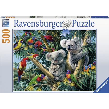 Ravensburger puzzel Koalas in de boom - legpuzzel - 500 stukjes