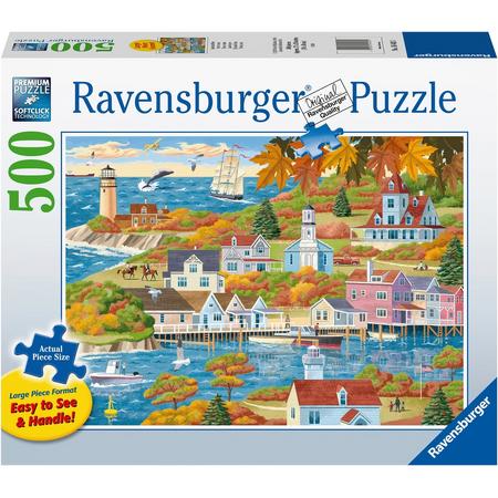 Ravensburger puzzel Land en zee - Legpuzzel - 500 stukjes
