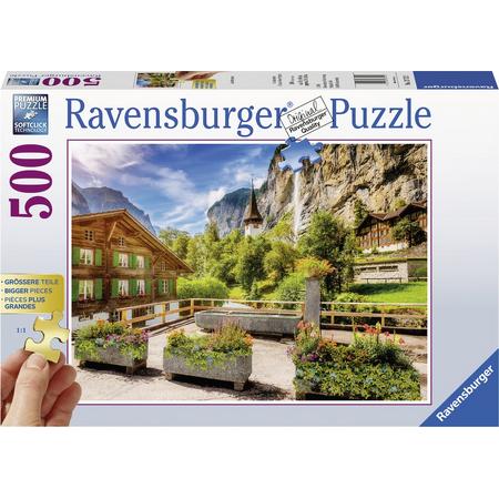 Ravensburger puzzel Lauterbrunnen - Legpuzzel - 500 stukjes