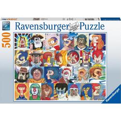   puzzel Lettertypes - Legpuzzel - 500 stukjes
