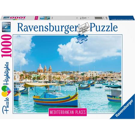 Ravensburger puzzel Malta - legpuzzel - 1000 stukjes