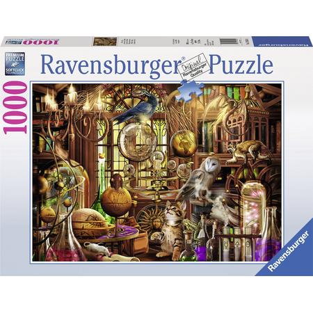 Ravensburger puzzel Merlijns laboratorium - legpuzzel - 1000 stukjes