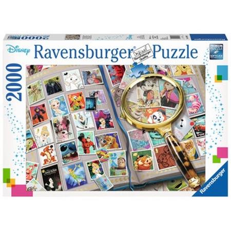Ravensburger puzzel Mijn mooiste postzegels - Legpuzzel - 2000 stukjes