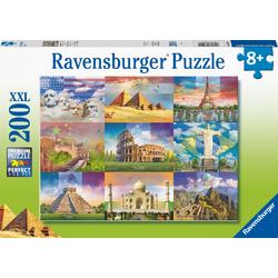   puzzel Monuments of the World - Legpuzzel - 200XXL stukjes