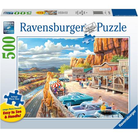 Ravensburger puzzel Mooi uitzicht - Legpuzzel - 500 stukjes